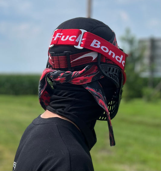 "Fuck Bondo." Strap